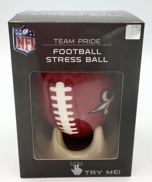 NEW ORLEANS SAINTS FOOTBALL STRESS BALL DISPLAY TEE STAND RELIEF FOAM NFL