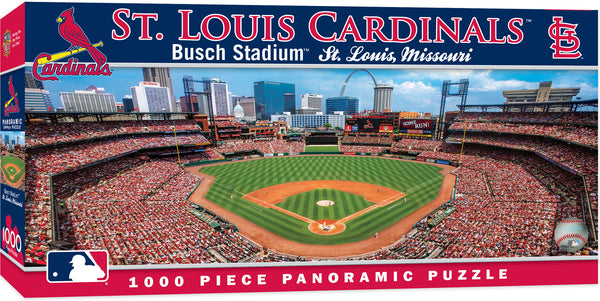 MasterPieces MLB St. Louis Cardinals1000 Piece Stadium (Baseball) Panoramic  Jigsaw Puzzle 