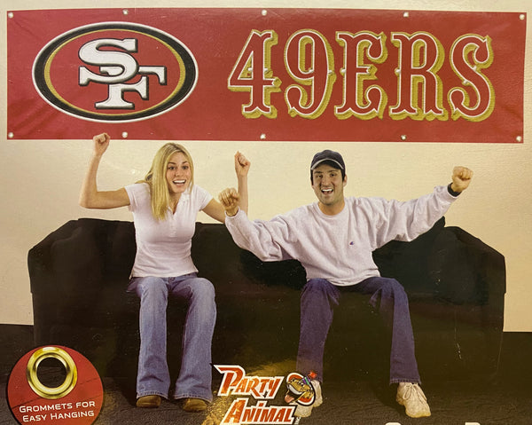 Official San Francisco 49ers Tailgating Gear, 49ers Banners, 49ers