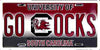 South Carolina Gamecocks License Plate