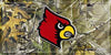 Louisville Cardinals Camo License Plate