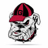 Georgia Bulldogs Mascot Head Shaped Felt Pennant