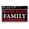 Georgia Bulldogs True Pride Decal Family How 'Bout Them Dawgs Auto 3