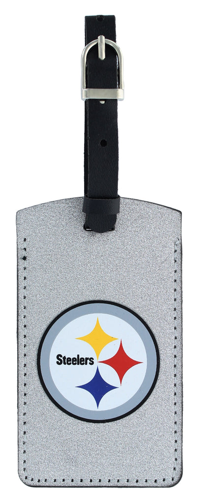 Pittsburgh Steelers Sparkle Bag Tag Football Luggage Nfl Id