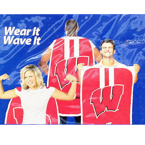 Fan Flag Banner Cape Ncaa 31.5" X 47" Tailgating Wear It Wave It-Pick Your Team