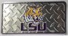 Lsu Tigers License Plate Diamond Retro