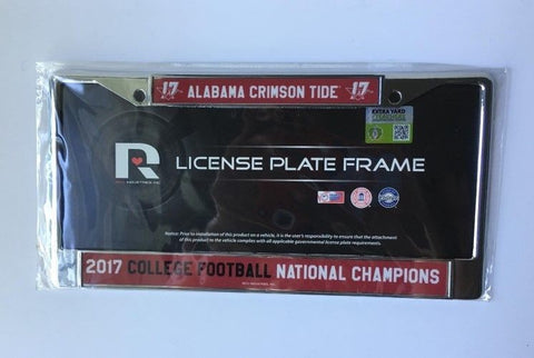 Georgia Bulldogs Chrome License Plate Frame All Over Tag Cover Auto Afc University