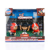 Georgia Bulldogs Lil Teammates Figurine Set Ncaa Pk Of 3 Lineman Referee Rb