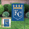 Kansas City Royals Garden Flag Applique Embroidered W Free Window Hanger Premium